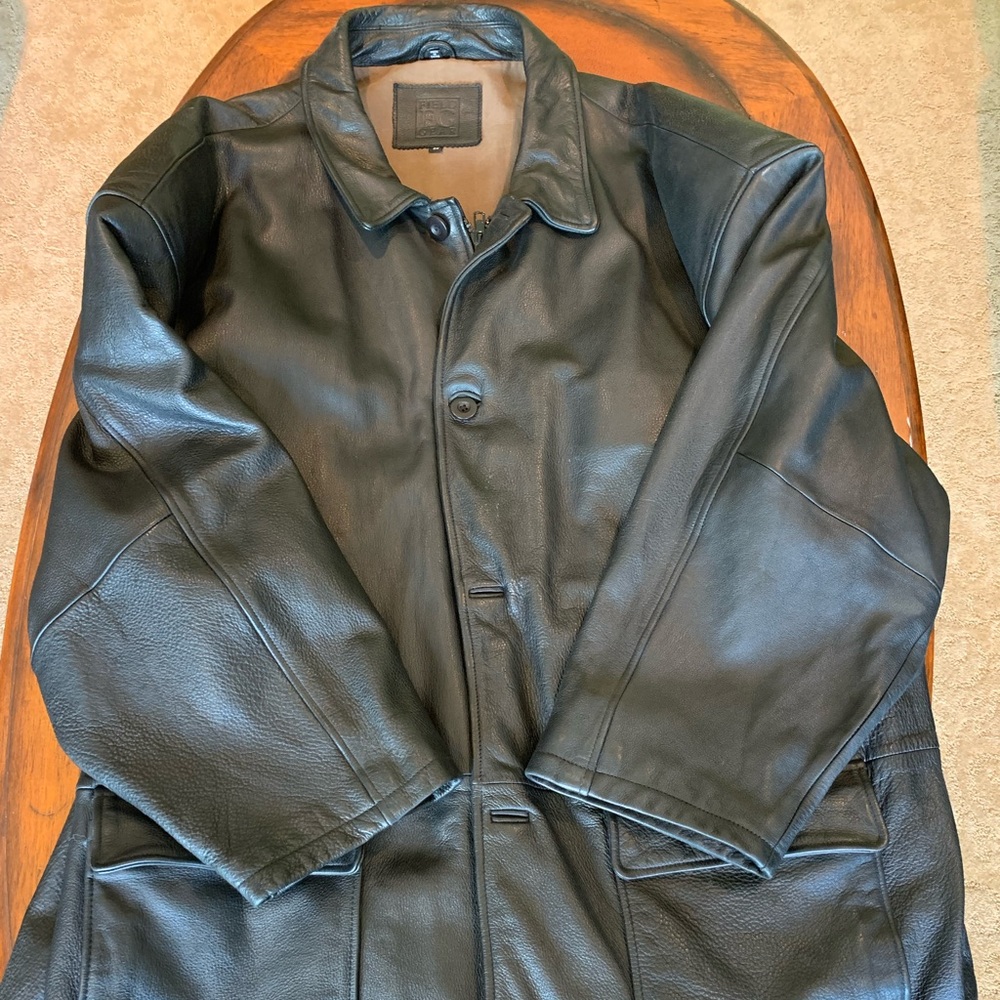 Men’s Field FG Gear Leather Jacket